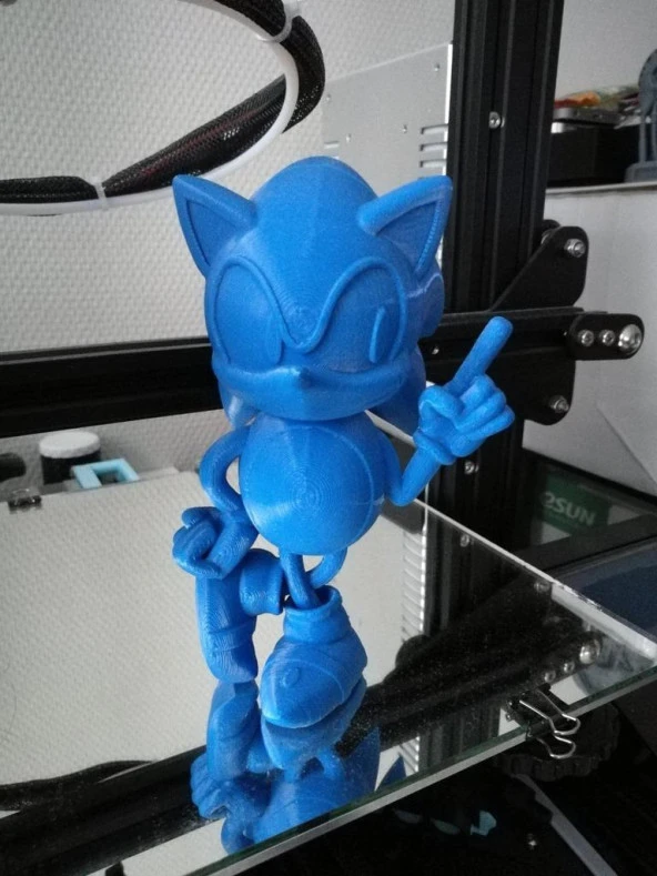 Sonic Tr 2 Parti (Iki Parçada Sonik) Plastik Aparat