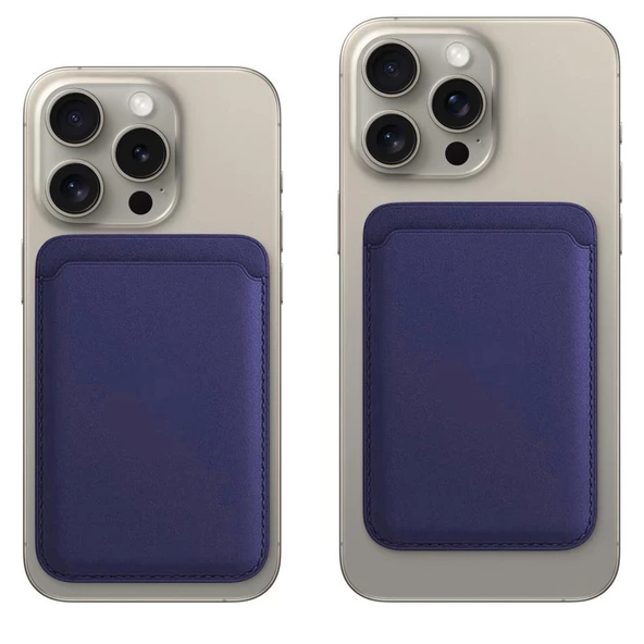 Magsafe Animasyonlu Deri Cüzdan 12-13-14-15 Modelleri İle Uyumlu ürün görseli