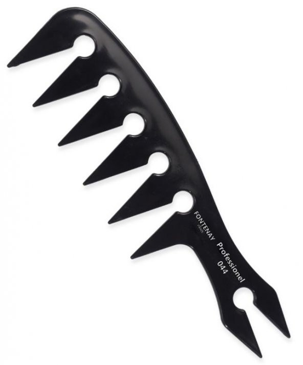 Fontenay Antistatik Tarak 044 Geniş Aralıklı Wax Tarağı - 3