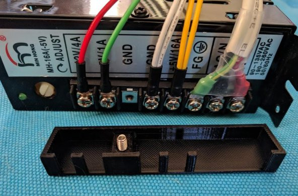 Arcade Güç Kaynağı Terminali Kapağı Plastik Aparat - 2