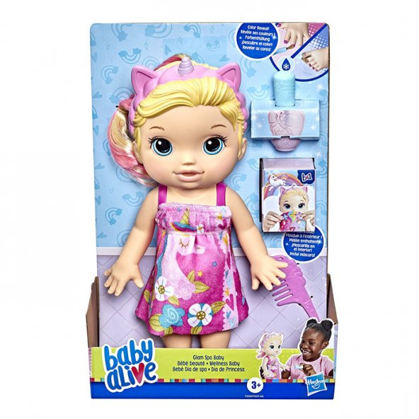 Baby Alive Bebeğimle Spa Eğlencesi F3564