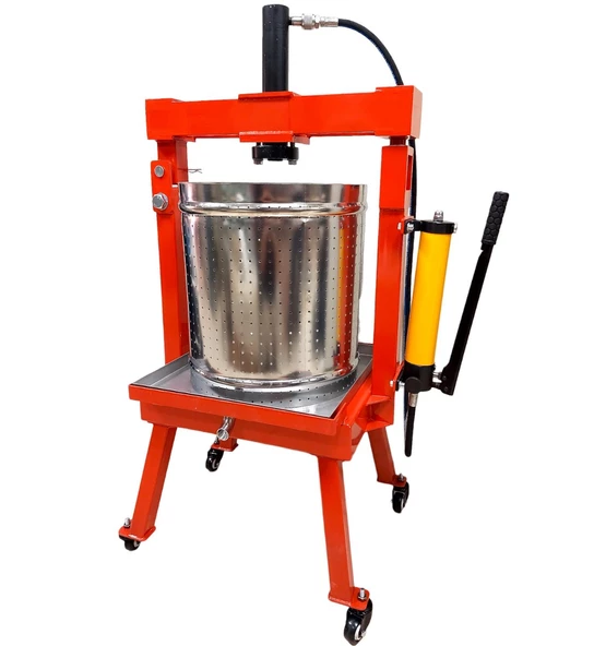 Fenglin TFP 50 SSB Pistonlu Paslanmaz Çelik Meyve Sıkma Presi 50 lt - 2