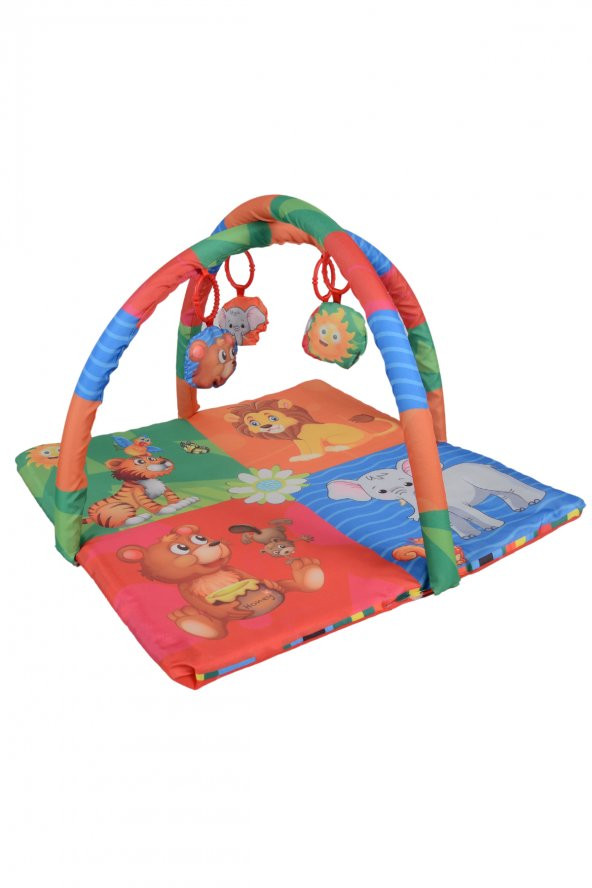 Katlanabilir Çocuk Oyun Matı Bebek ve Okul Öncesi OSEyuncakları Taşınabilir Oyun Halısı - 3