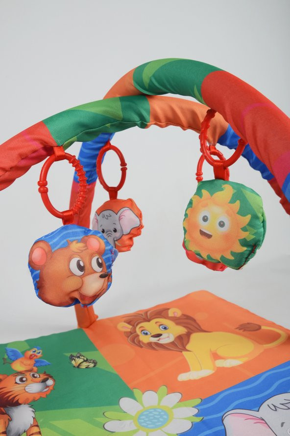 Katlanabilir Çocuk Oyun Matı Bebek ve Okul Öncesi OSEyuncakları Taşınabilir Oyun Halısı - 5