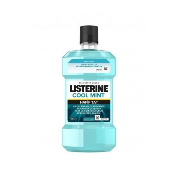 Listerine Cool Mint 250 ml Hafif Tat