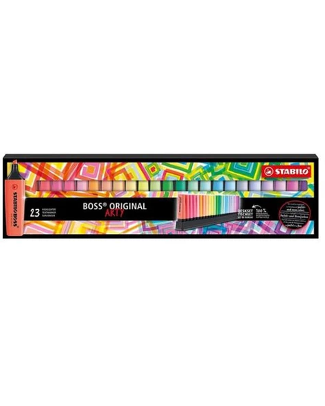 Stabilo Boss Original Pastel Renk Fosforlu Kalem 23lü