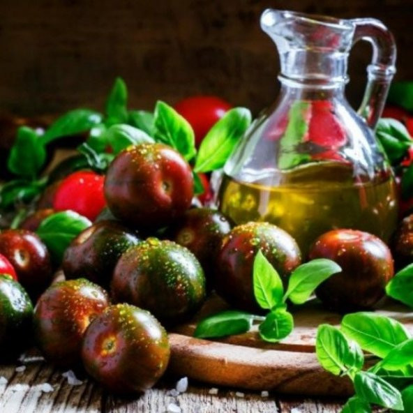 Salkık Meyveli Black Prince Domates Tohumu (15 tohum) - 3