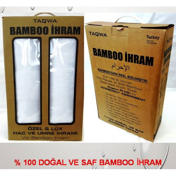 %100 Bamboo Hidrofilli Hac Umre İhramı