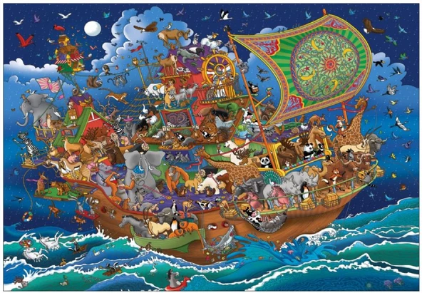 Anatolian 260 Parça Nuh'un Gemisi II Puzzle - Steve Skelton - 1