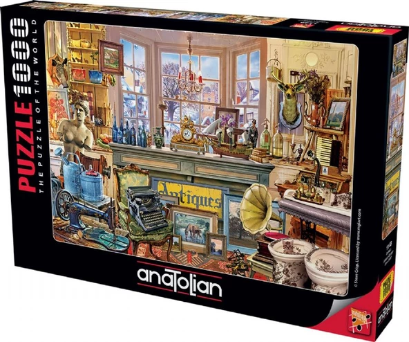 Anatolian 1000 Parça Antikacı Puzzle - Steve Crisp - Resim 2