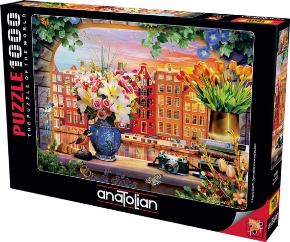 Anatolian 1000 Parça Amsterdam Puzzle - Angelo Bonito - 2