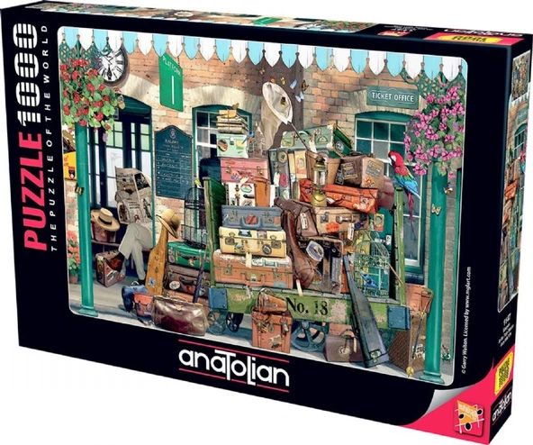 Anatolian 1000 Parça İstasyon Puzzle - Garry Walton - Resim 2
