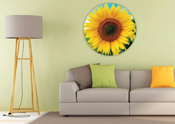 Educa 800 Parça Ayçiçeği Yuvarlak Round Puzzle - Resim 2