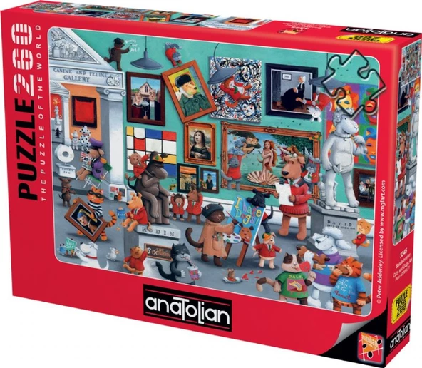 Anatolian 260 Parça Sanatseverler Puzzle - Peter Adderley - Resim 2