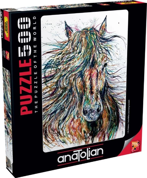 Anatolian 500 Parça Rüzgar Puzzle - E.Haines - Resim 2