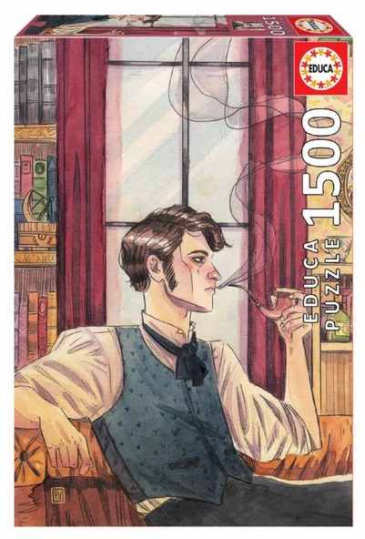 Educa 1500 Parça Sherlock Puzzle-Yapboz - Esther Gili