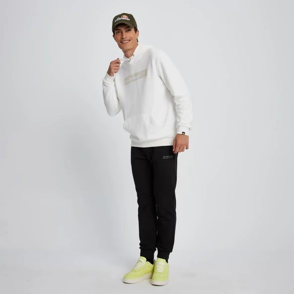 Ellesse Erkek Kapüşonlu Sweatshirt Ekru EM075-ECR - 3