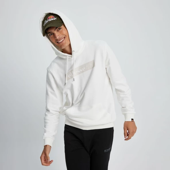 Ellesse Erkek Kapüşonlu Sweatshirt Ekru EM075-ECR