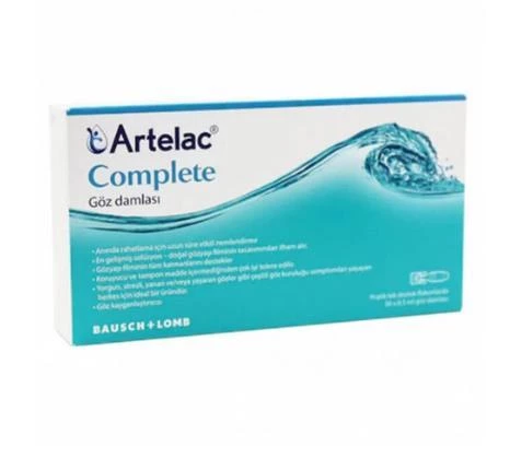 Artelac Complete Göz Damlası 30 Flakon 0,5 ml