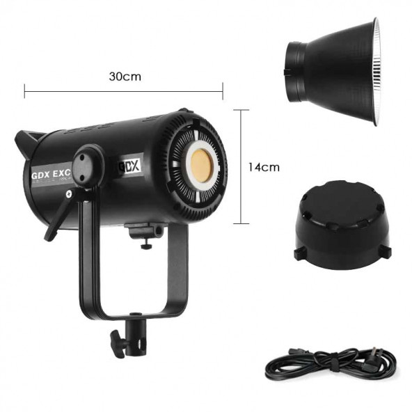 Gdx EXC-220C-II Bi Color Led Video Işığı - 4