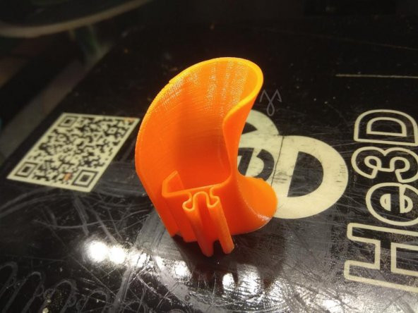 2020 Filament Kılavuzunda Klip (Sıcak Vazo Modu) Plastik Aparat