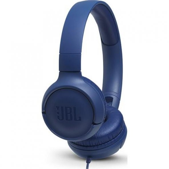 Jbl Tune 500 Kablolu Kulak Üstü Kulaklık Mavi