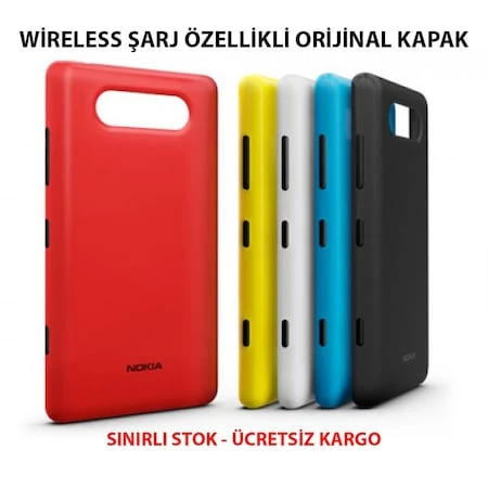 Nokia Lumia 820 Arka Kapak Pil Kapağı