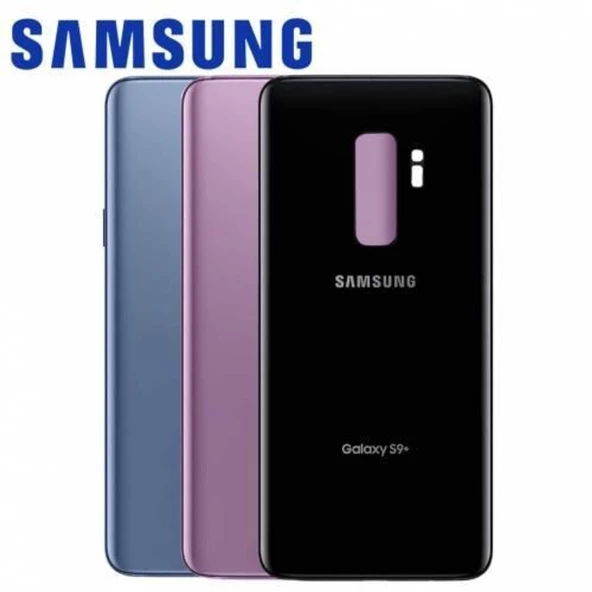 Samsung S9 Plus Arka Pil Batarya Kapak Cam G965  Lensiz