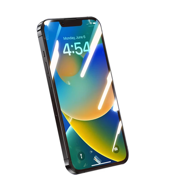 Vendas iPhone 14 Plus Uyumlu Olifobik Hardness V-Pro Tempered Cam Ekran Koruyucu 2 Adet - 2