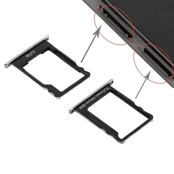 Huawei P8 Sim ve Mmc Kart Tepsisi GRA-L09 - 2