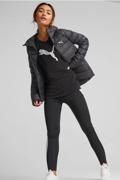 Puma PackLITE Down Jacket Kadın Mont Siyah XS-XL - 4