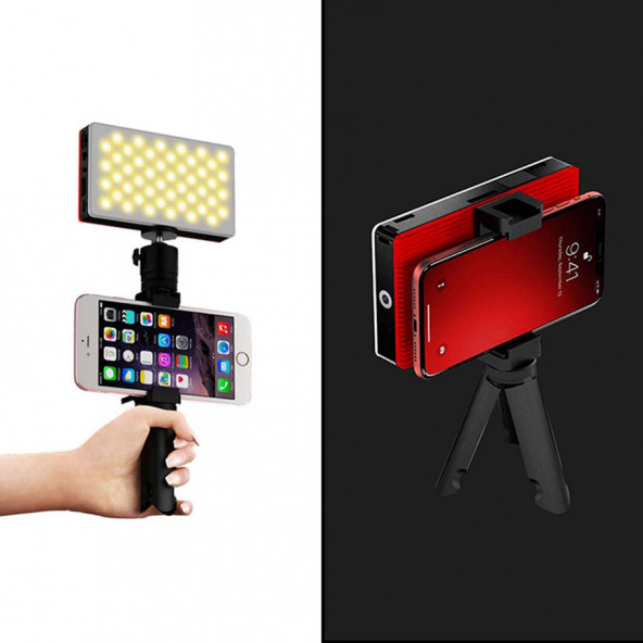 Gdx VLOG - K2 Bi Color 2'li Video Işık Seti - 4