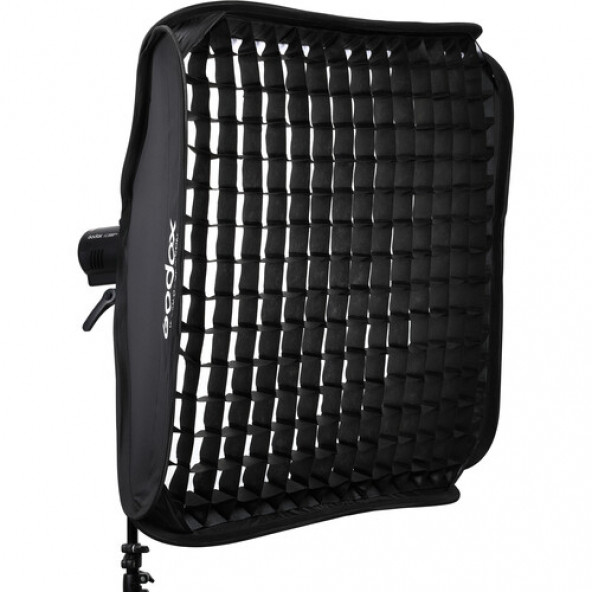 Godox SGGV-6060 (S2) 60x60cm Izgaralı Softbox Kit - Tepe Flaşı İçin