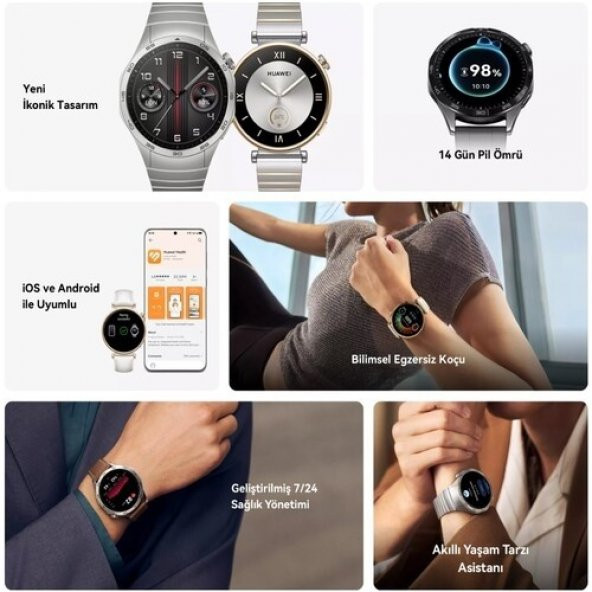 HUAWEI Watch GT4 41mm - Beyaz - 6