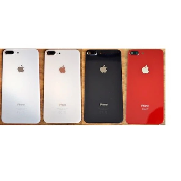Apple Iphone 8 Plus Arka Pil Batarya Kapak Cam Kamera Lensli