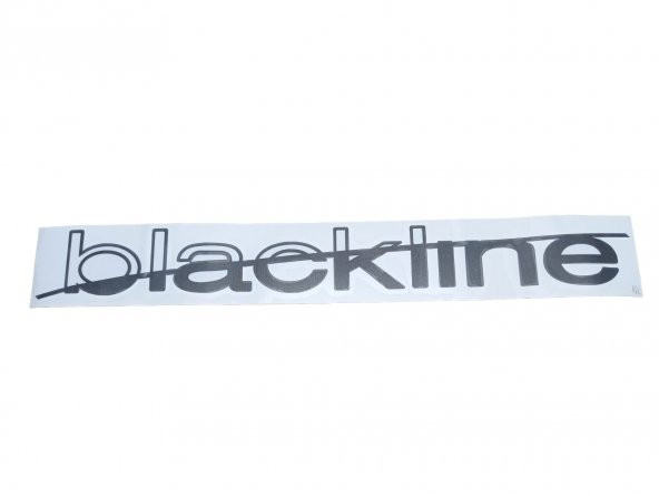 Ford Connect Blackline Yazı Etiket Çıkartması Kapı Büyük 330 MM