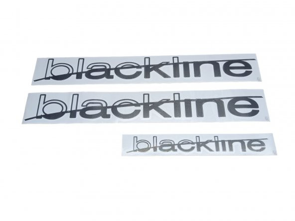 Ford Connect Blackline Yazı Etiket Çıkartması Bagaj Ve Kapılar 3 Adet - 2