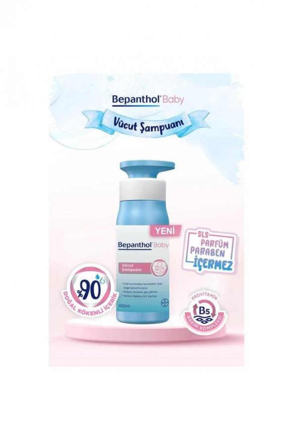 Bepanthol Baby Vücut Şampuanı 400 ml