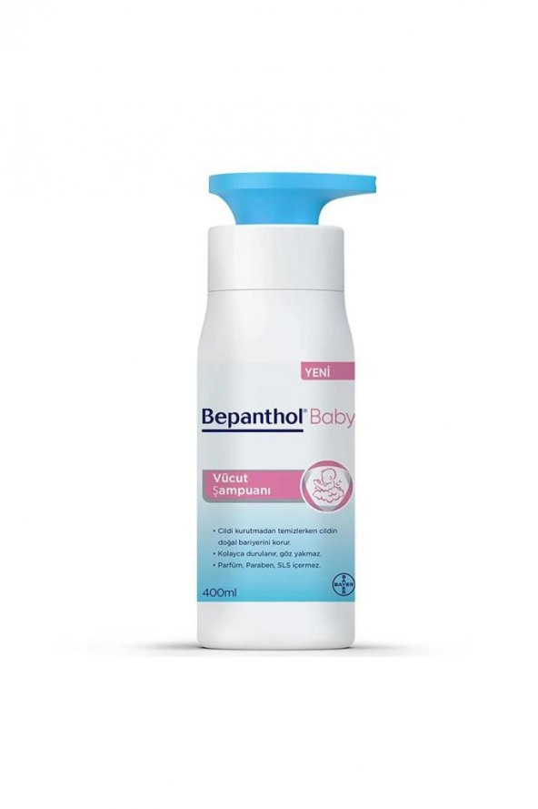 Bepanthol Baby Vücut Şampuanı 400 ml - 3
