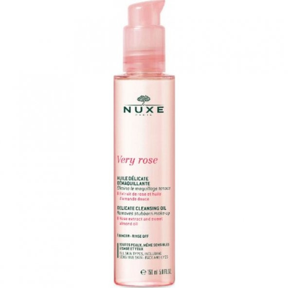 Nuxe Very Rose Hassas Temizleme Yağı 150 ml