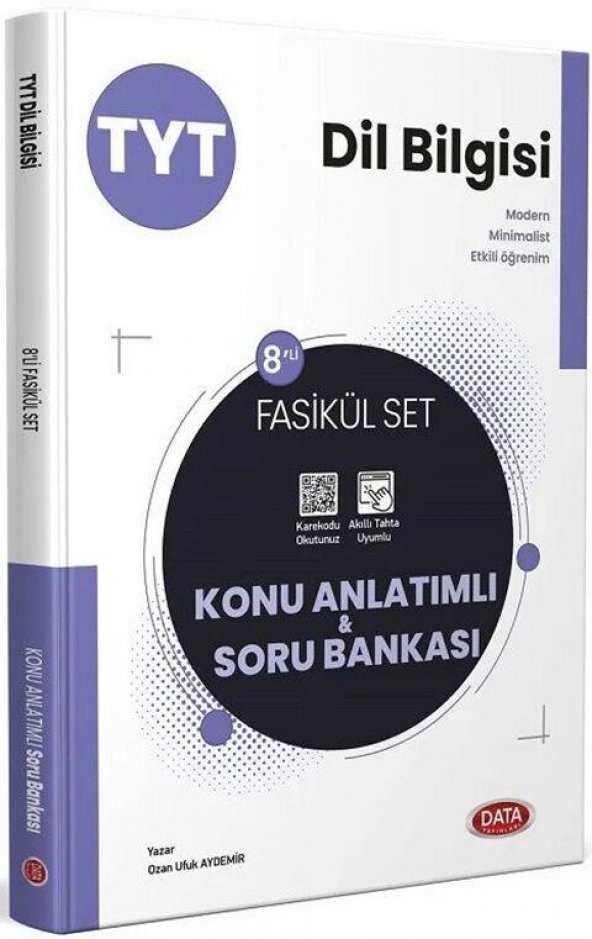 TYT Dil Bilgisi Konu Anlatımlı Soru Bankası Data Yayınları