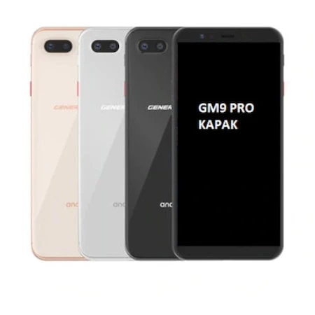 General Mobile GM9 Pro Arka Pil Kapak Siyah