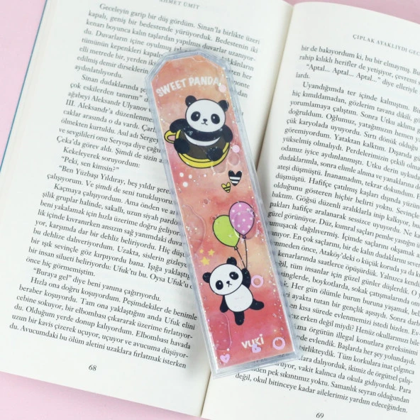 Kitap Ayracı Panda