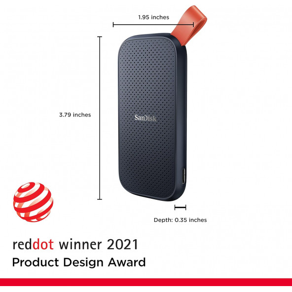 SanDisk Portable 2TB SDSSDE30-2T00-G26 800MB/s Taşınabilir SSD Disk - 2