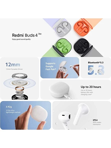Xiaomi Redmi Buds 4 Lite Bluetooth Kulaklık - 3