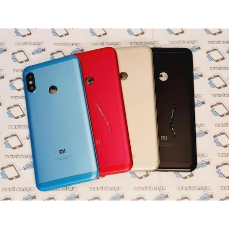 Xiaomi Mi A2 Lite Kasa Arka Pil Batarya Kapağı ( Yan Tuşlar )