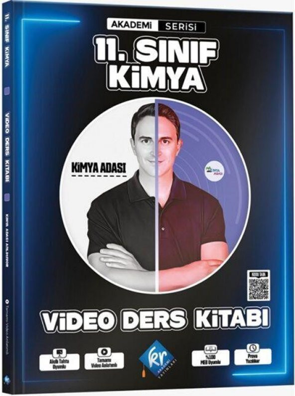 11. Sınıf Kimya Akademi Serisi Video Ders Kitabı KR Akademi