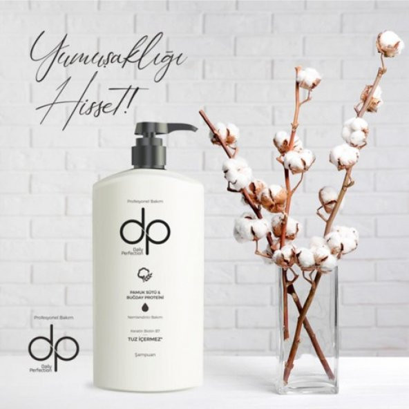DP Pamuk Sütü Buğday Şampuan 500ML - 3