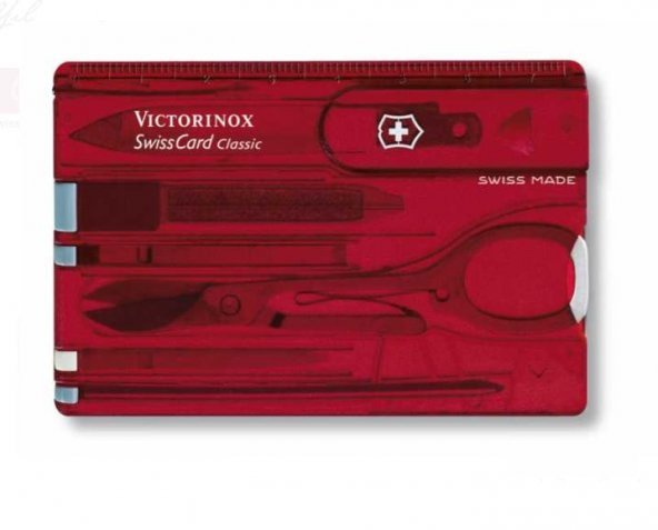 Victorinox 0.7100.T SwissCard Classic Ruby