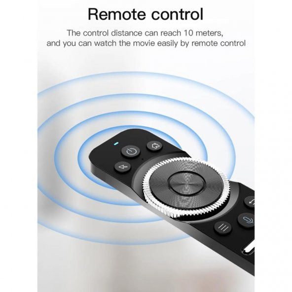 Wechip W1S Kablosuz Klavye Uzaktan Kumanda Air Mouse - 4